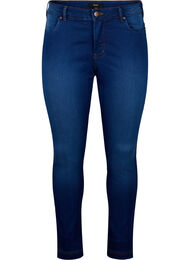 Viona jeans med normal midje, Blue Denim
