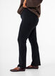 Utsvingte jerseybukser, Svart, Model image number 2