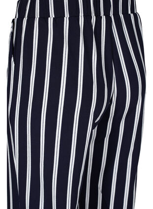Løse bukser med 7/8 lengde, Night Sky Stripe, Packshot image number 3