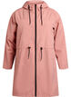 FLASH - Vannavstøtende parkas med hette, Rosa, Packshot image number 0