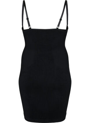 Shapewear underkjole med tynne stropper, Black, Packshot image number 1
