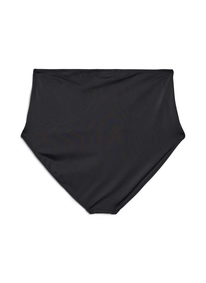 Bikinitruse med h&oslash;yt liv, Svart, Packshot image number 1