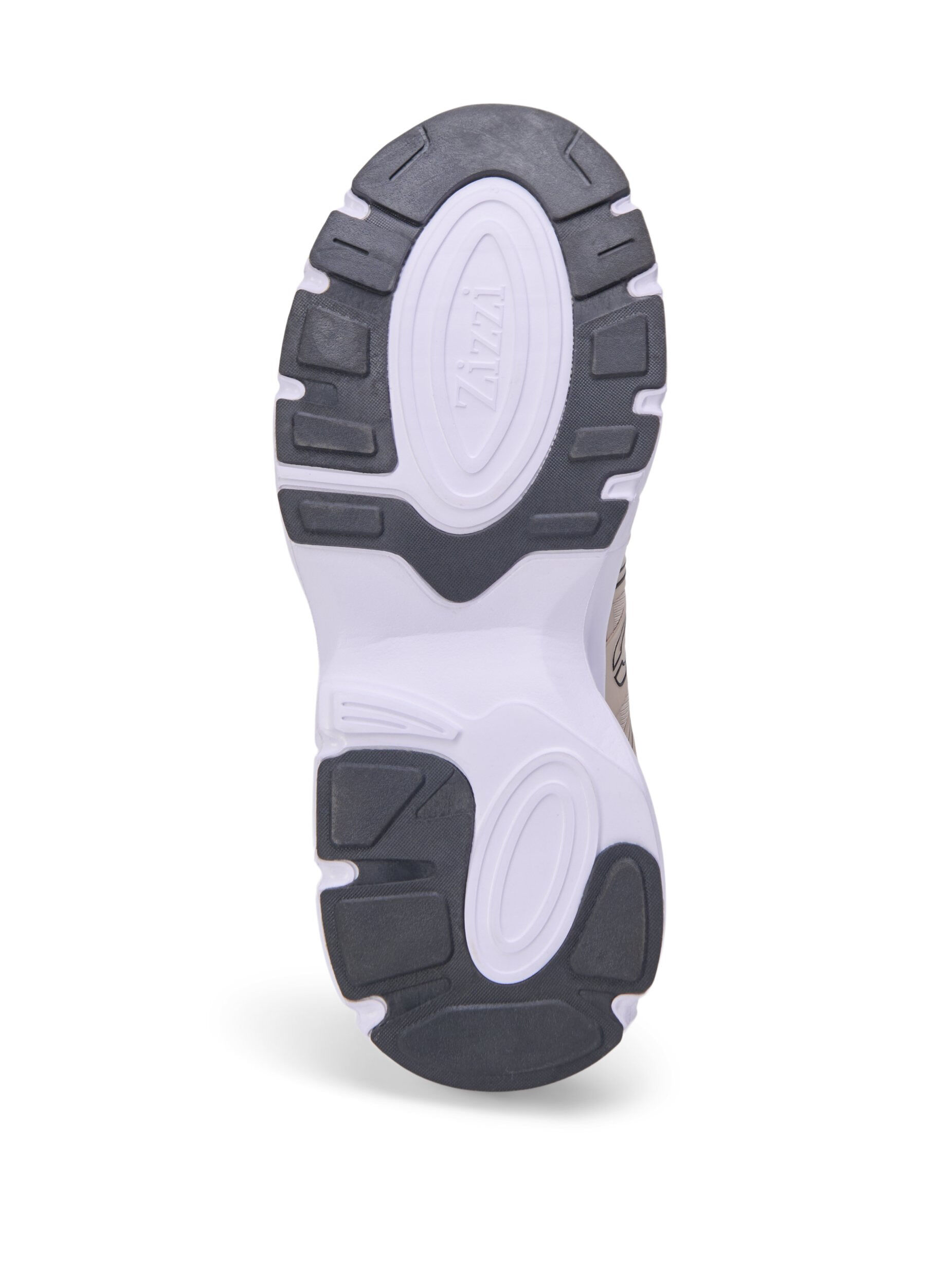 Zizzi Wide fit - Sneakers med elastiske lisser, Birch, Packshot image number 4