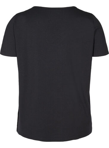 T-shirt, Black, Packshot image number 1