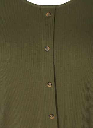 T-skjorte med knapper, Ivy Green , Packshot image number 2