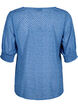 Prikkete bluse med 1/2 ermer, Riverside Dot, Packshot image number 1
