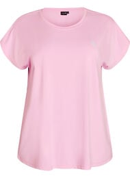 Ensfarget trenings-T-skjorte, Rosa