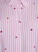 Nattkjole med striper og hjerter, Rosa, Packshot image number 2