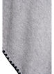 Finstrikket poncho, Grå, Packshot image number 3