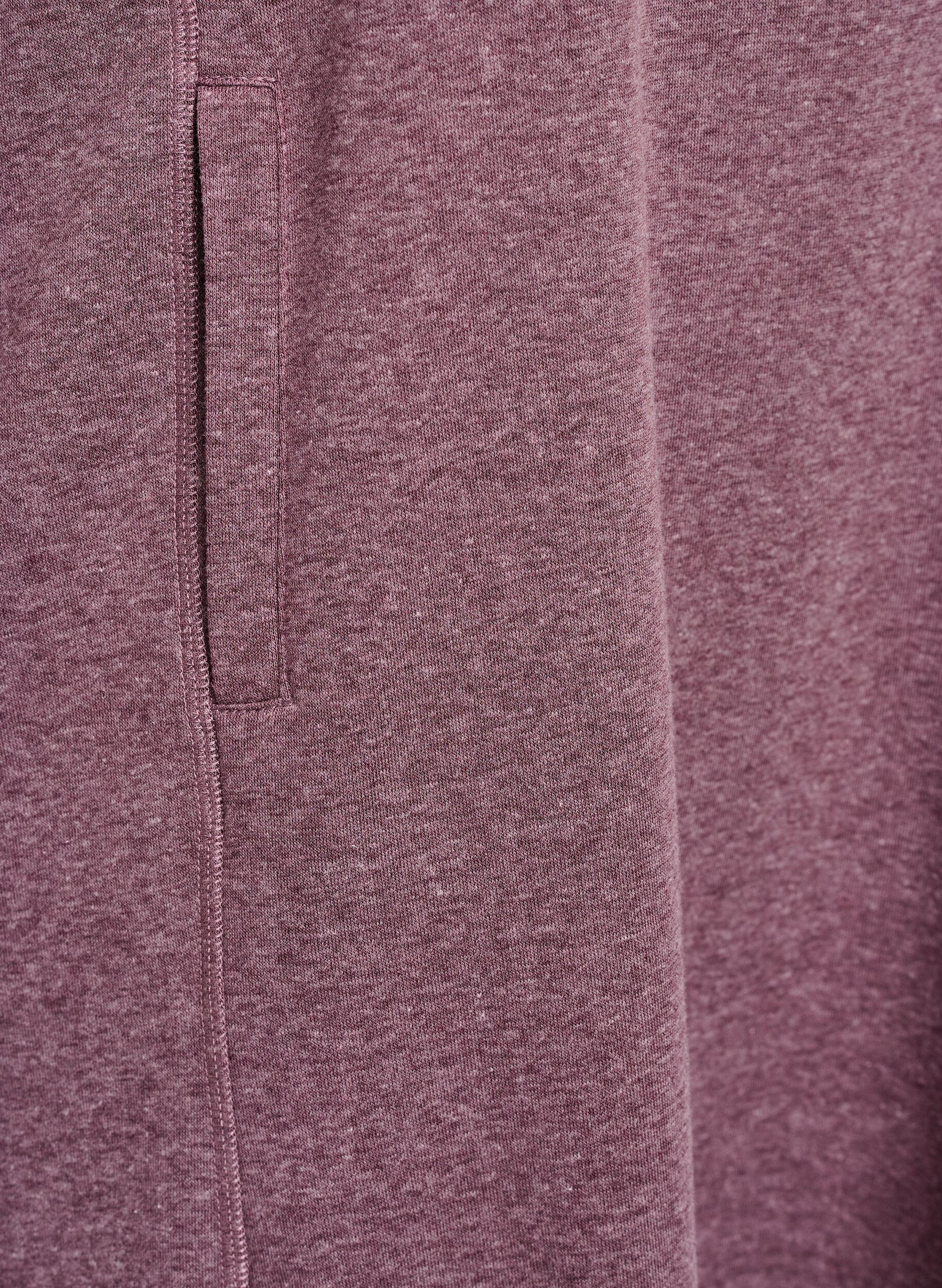 Zizzi FLASH - Kort genserkjole med h&oslash;y hals og lommer, R&oslash;d, Packshot image number 3