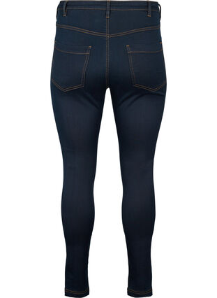 Super slim Amy jeans med høyt liv, Tobacco Un, Packshot image number 1