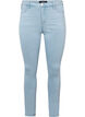 Super slim Amy jeans med høyt liv, Blå, Packshot image number 0