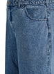 Jeans med wide fit og s&oslash;mdetaljer, Bl&aring;, Packshot image number 2