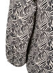 Skjortebluse med v-hals og trykk, Birch Graphic, Packshot image number 4