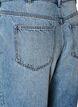 Kiana jeans med straight fit og h&oslash;y midje, Bl&aring;, Packshot image number 3