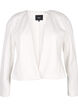 Kort blazer uten lukking, Cloud Dancer, Packshot image number 0