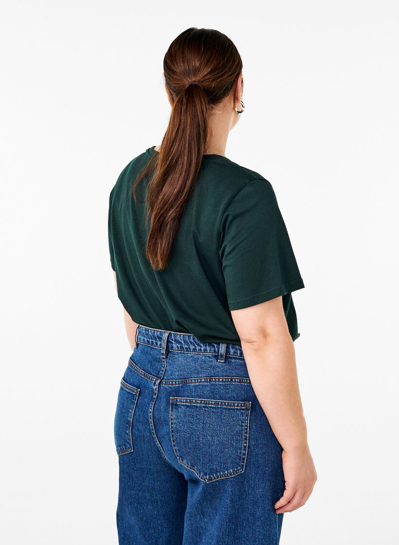 Jule-t-skjorter i 100% bomull, Scarab w. Tree, Model image number 1