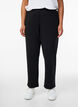 FLASH - Bukser med straight fit, Svart, Model image number 2