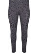 Viskose leggings med leopardmønster, Grå, Packshot image number 0