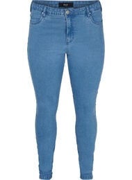 Super slim Amy jeans med høyt liv, Light blue