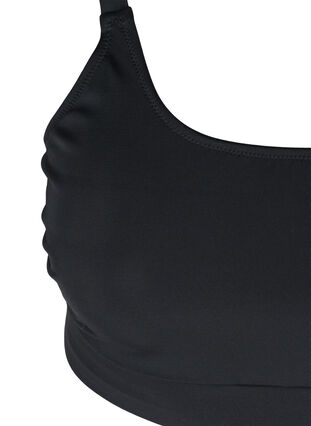 Bikinitopp med rund hals, Black, Packshot image number 2