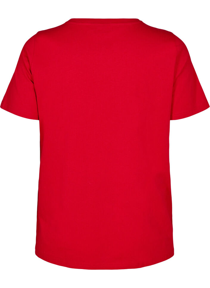 Bomulls-t-skjorte med motiv, Salsa w. Hearts, Packshot image number 1