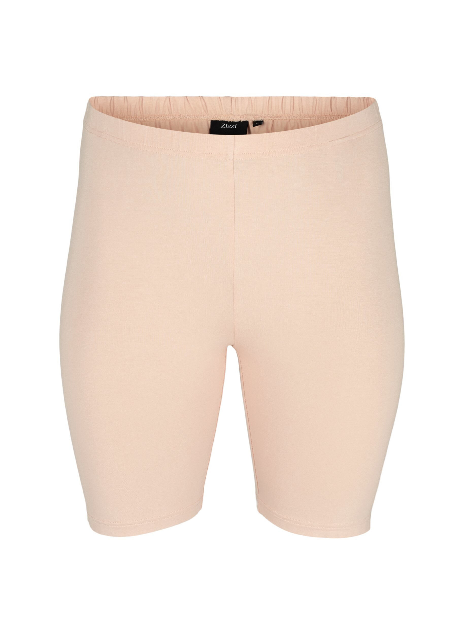 Ensfargede standard sykkelshorts