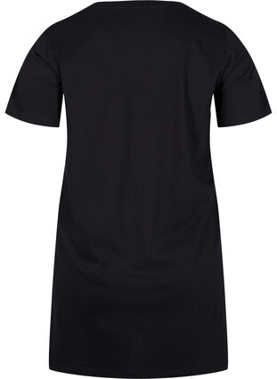 T-skjorte i bomull med korte ermer, Black Tiger, Packshot image number 1