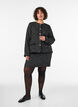 Kort boucl&eacute;-skj&oslash;rt, Svart, Model image number 1