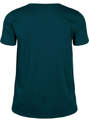 T-skjorte til trening med trykk, Ponderosa Pine w. A, Packshot image number 1