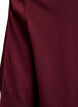 Finstrikket bluse med korte ermer, R&oslash;d, Packshot image number 3