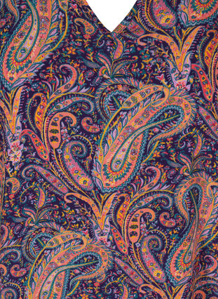Viskosebluse med paisley-mønster, Paisley AOP, Packshot image number 2