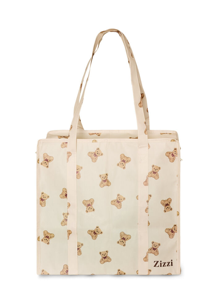 Handlepose med glidel&aring;s, Beige, Packshot image number 1