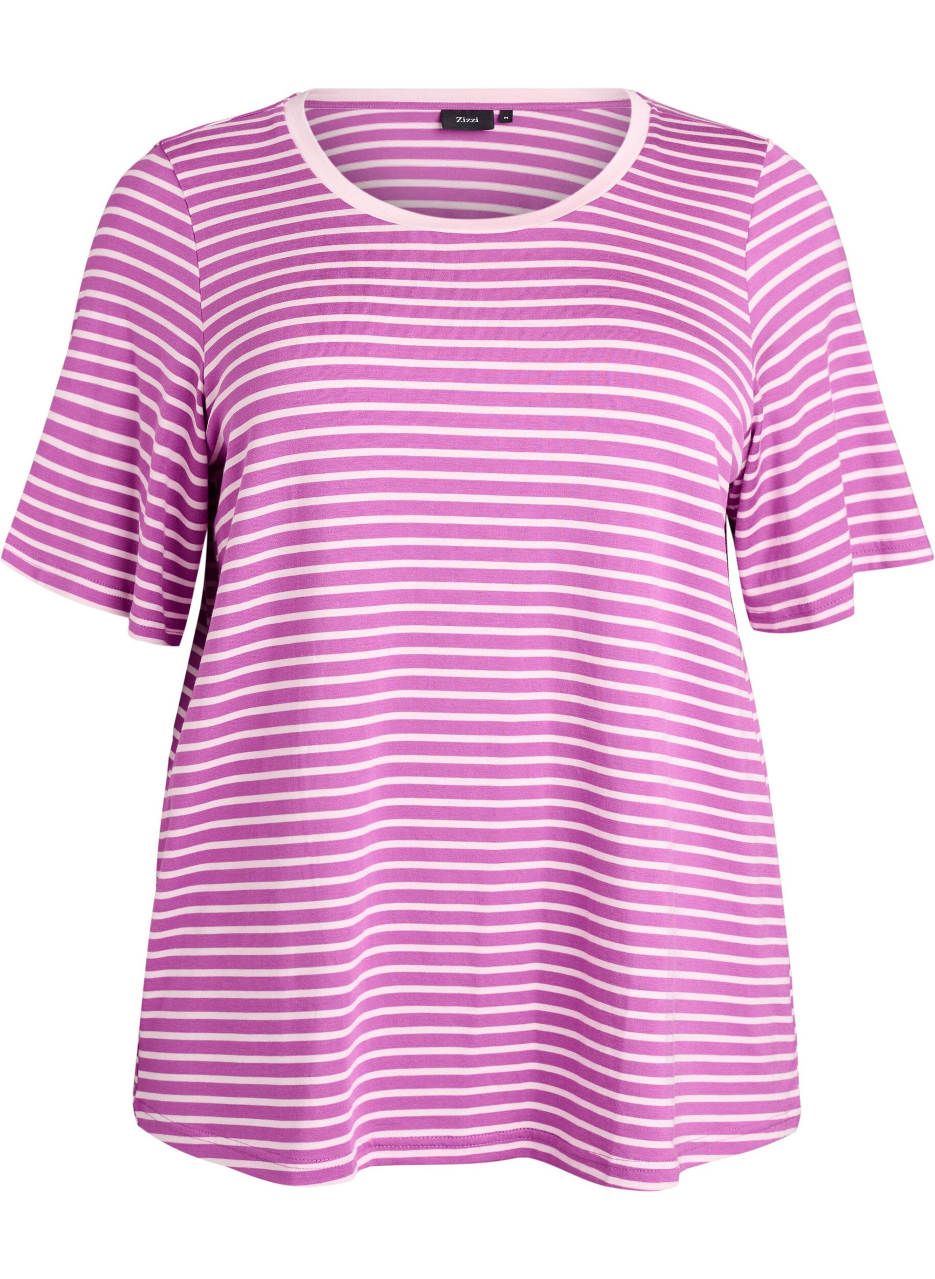 T-skjorte med TENCEL&trade; Lyocell og striper