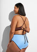 Vendbare bikinitruser med regular waist, Brun, Model image number 1
