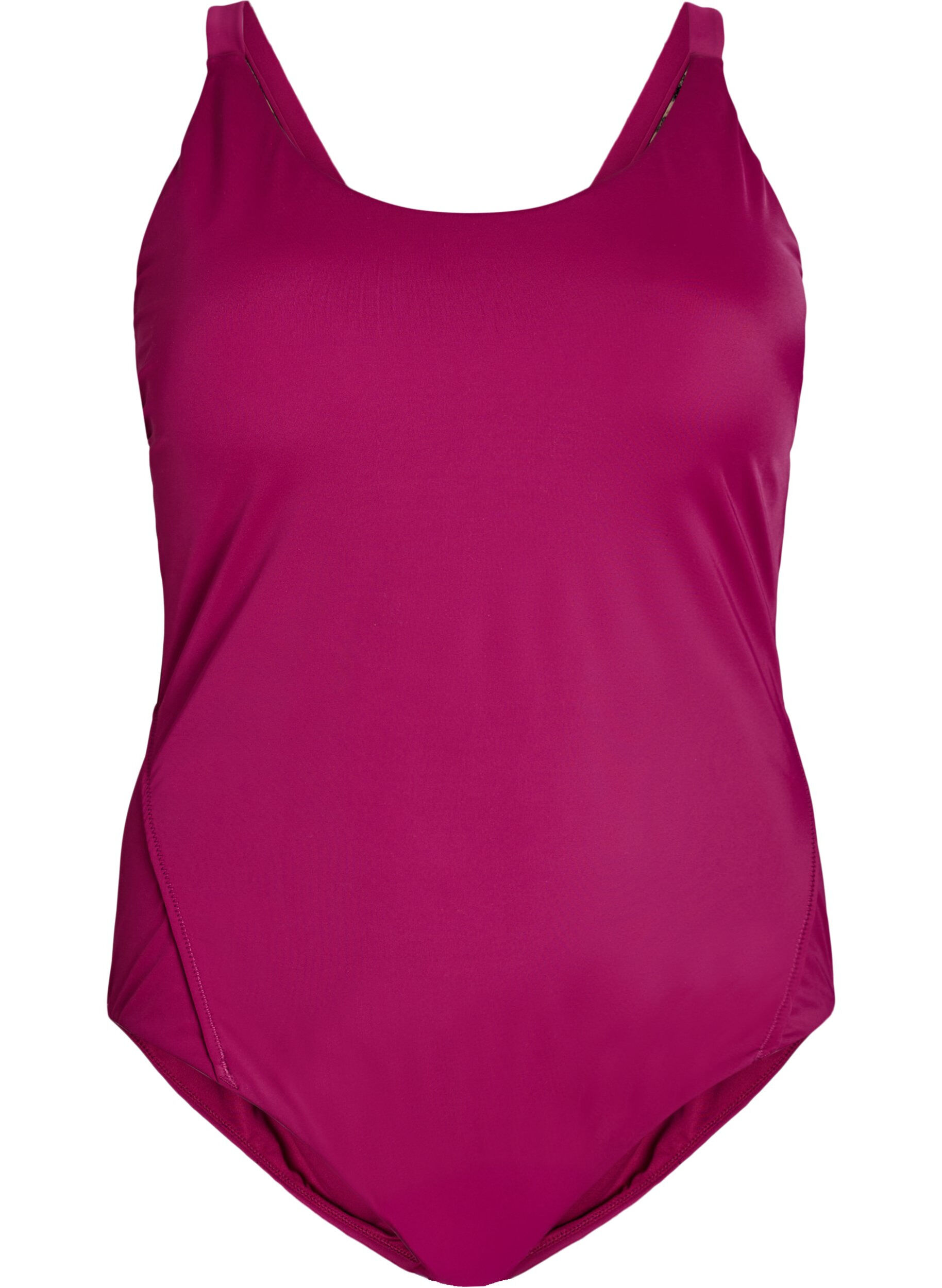 Badedrakt med ryggdetalj