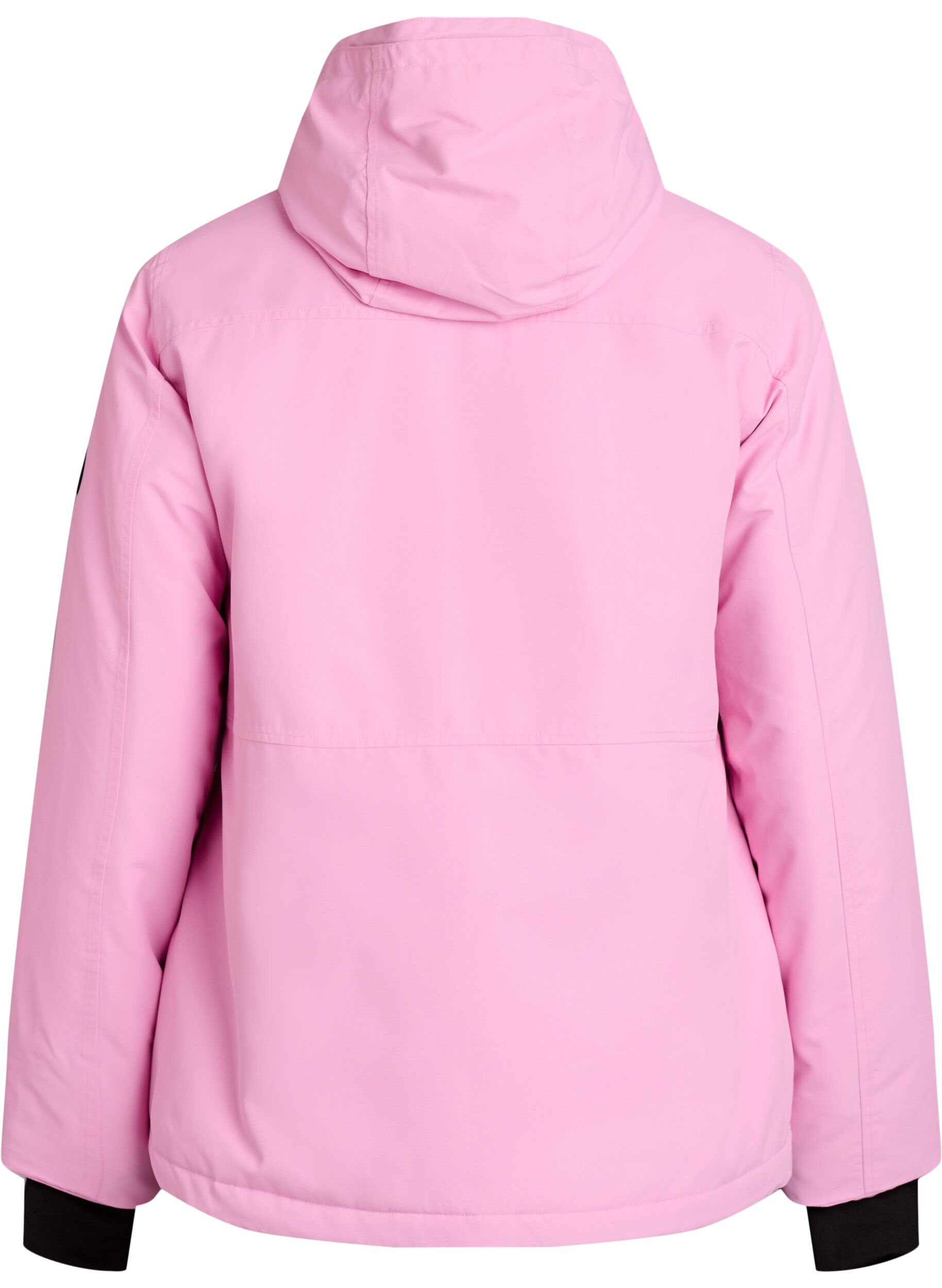 ZizziFunksjonell skianorakk med hette, Rosa, Packshot image number 1