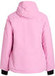 Funksjonell skianorakk med hette, Rosa, Packshot image number 1
