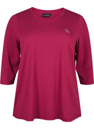 Treningsbluse med 3/4-ermer, Anemone