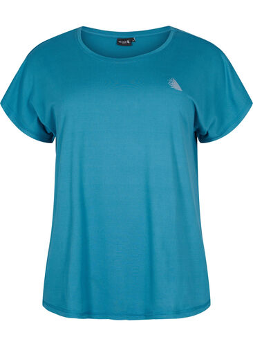 Ensfarget t-skjorte til trening, Dragonfly, Packshot image number 0