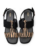 Wide fit - Sandaler med brede stropper, Svart, Packshot image number 2