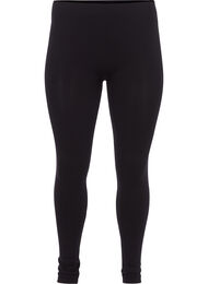 Sømløse leggings, Black