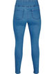 Elastiske jeggings med h&oslash;y midje, Bl&aring;, Packshot image number 1