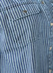 Stripete denimskjorte med brystlommer, Light B.Denim Stripe, Packshot image number 2