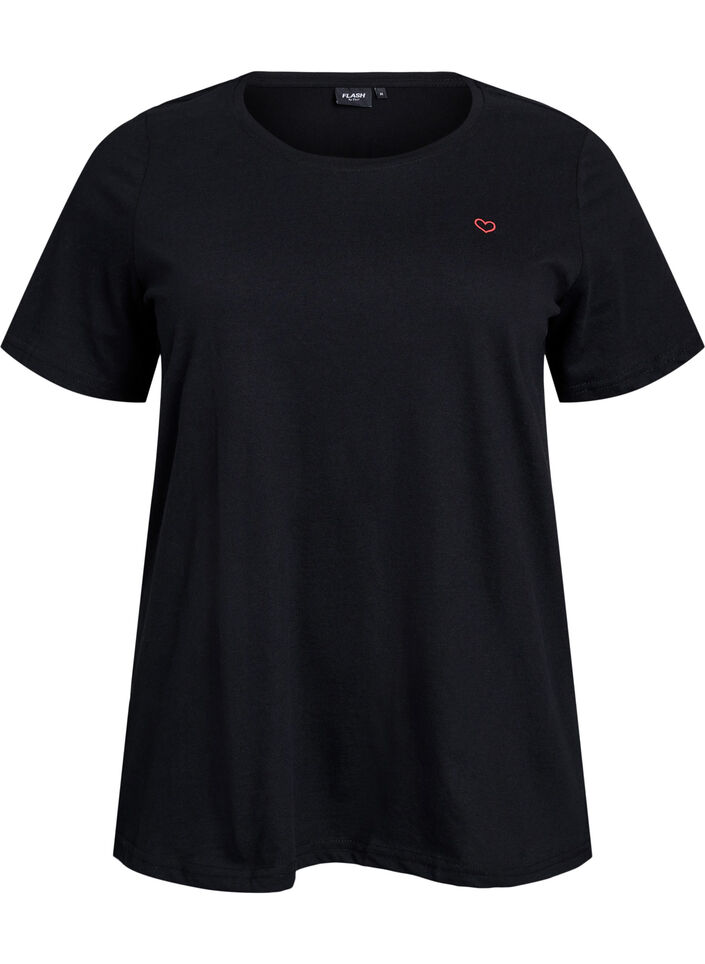 FLASH - T-skjorte med motiv, Svart, Packshot image number 0