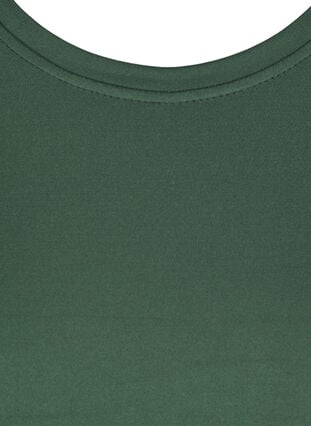 Ensfarget T-skjorte til trening, Green Gables, Packshot image number 2