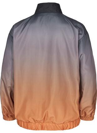 Treningsjakke med glidelåsdetaljer, Golden Oak, Packshot image number 1