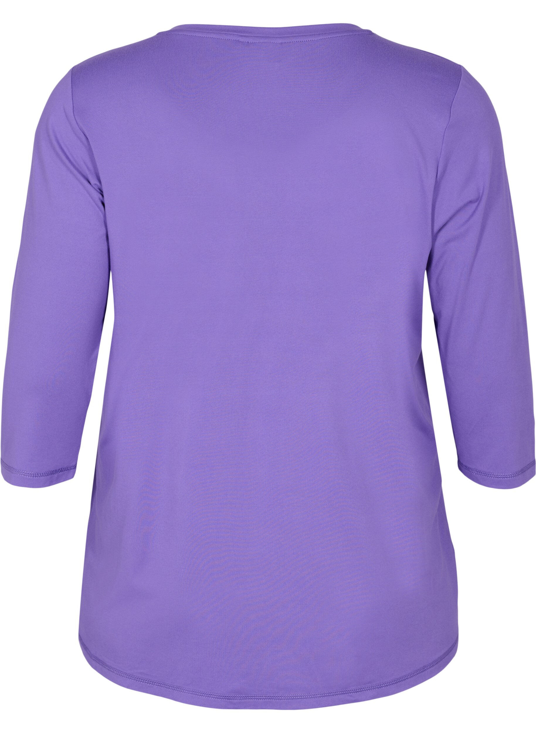 ZizziTreningsgenser med 3/4-ermer, Lilla, Packshot image number 1
