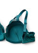 Polstret blonder BH med bøyle, Grønn, Packshot image number 3