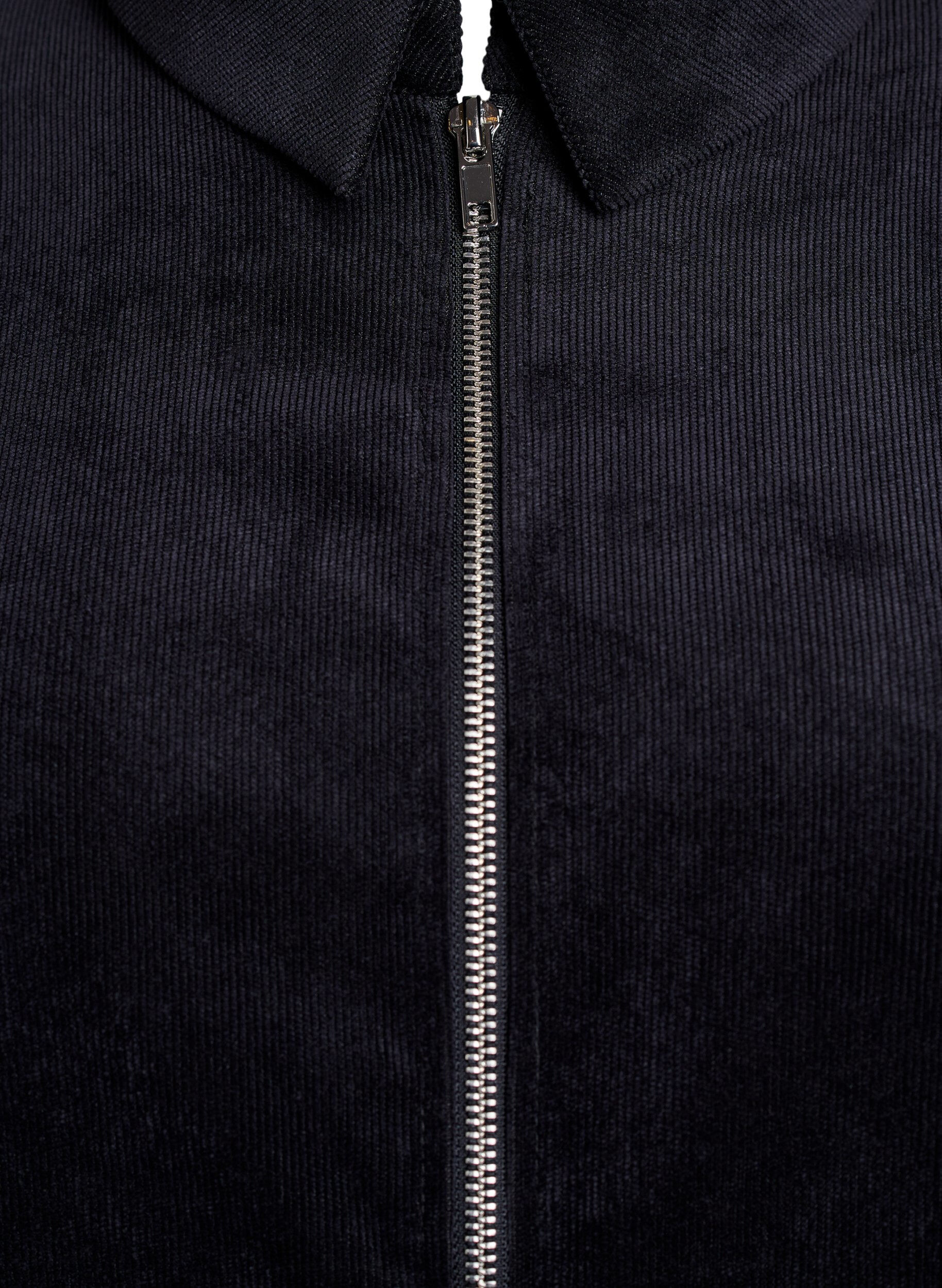 ZizziKjole i fl&oslash;yel med glidel&aring;s og 3/4-ermer, Svart, Packshot image number 2
